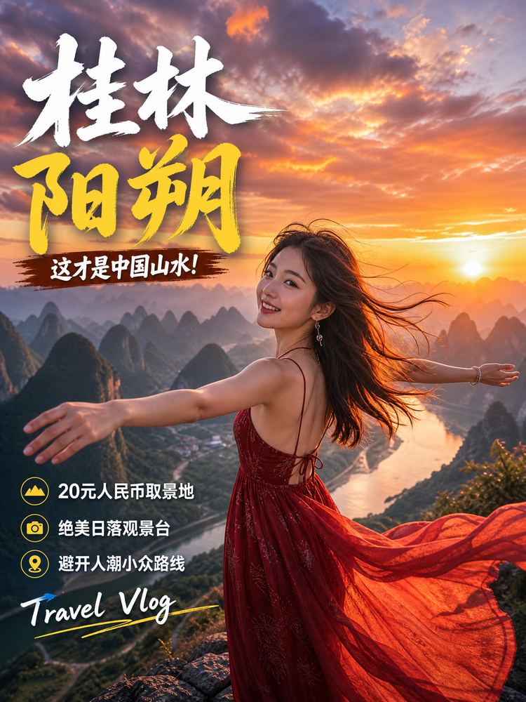 海角网旅行视频-桂林阳朔旅行视频演示